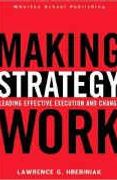 book covers making strategy work