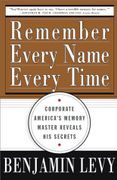 book covers remember every name every time